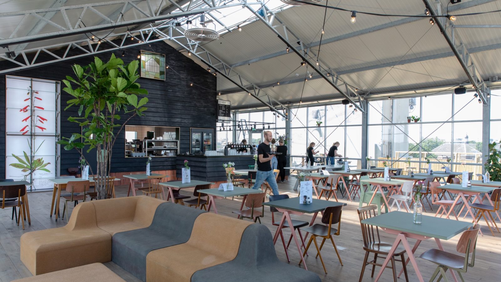 Modern Rooftop Dining